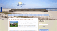 Desktop Screenshot of beachfrontbandb.com